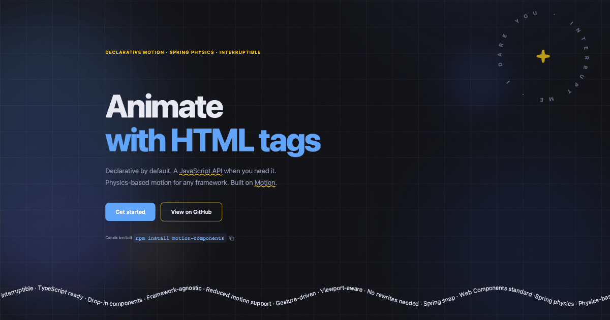 motion-gallery — Motion Components